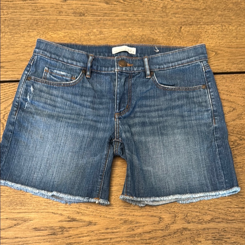 LOFT Classic Blue Denim Jean Shorts Size 25